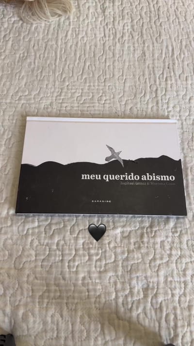 Livro Meu Querido Abismo 🖤#booktok #livroinfantil #booktokbrasil #livrostiktok