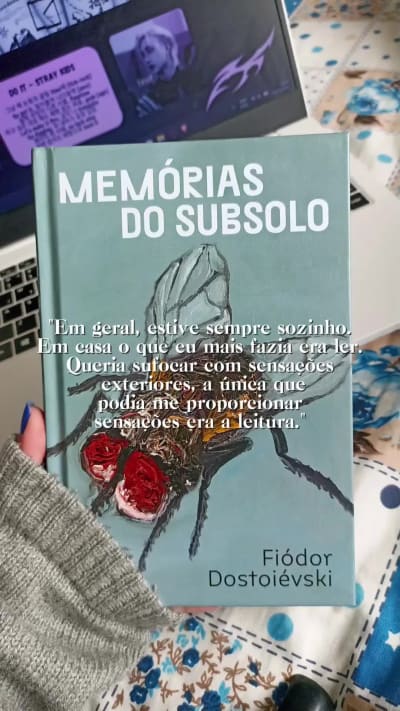 Memórias do Subsolo - Fiódor Dostoiévski #livros #booktok #booktokbrasil #book #dostoievski