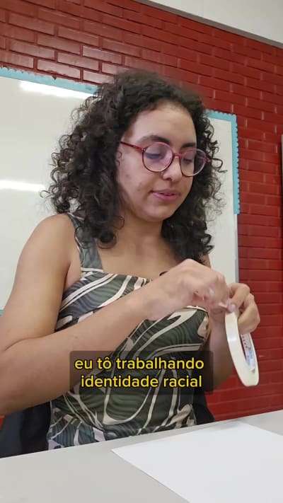 Trabalhar identidade racial é sempre maravilhoso! Só sabemos para onde ir quando sabemos quem somos! Indicações: 🎬 Curta assistido: A…
