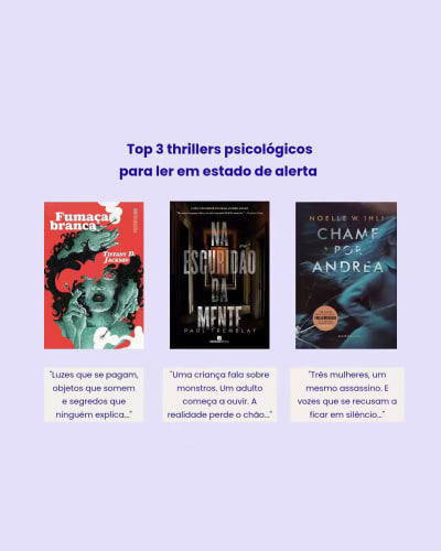 Se você gosta de histórias que não explicam tudo, brincam com a sua percepção e fazem você questionar o que é real, esses thrillers…