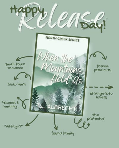Its release day!!! When the mountains held us is a must read! You won’t regret being introduced to Levi I promise 🤤 @T.L. Albrecht Author…