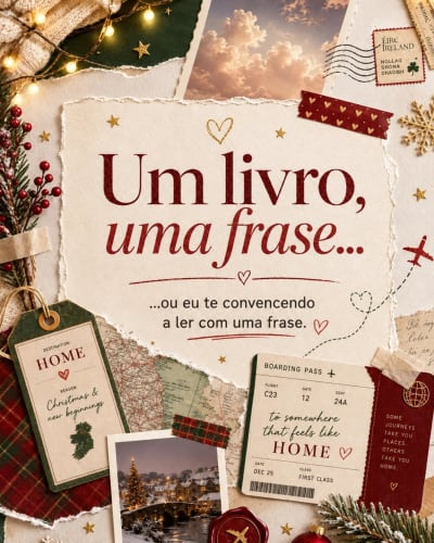 Eu não sei como eu conheci esse livro, mas sei que esse livro não funcionou para mim, normalmente eu amo livros de natal, só que não amei…
