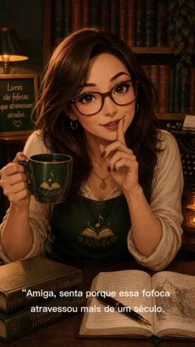 ☕📖 FOFOCA LITERÁRIA | EP. 01 Um amor de infância. Um casamento. Um melhor amigo. Um olhar durante um enterro… E uma suspeita que…