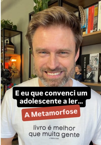 Você já leu A Metamorfose? #booktokbrasil #leitura #leitordeclassicos #literatura #leitura