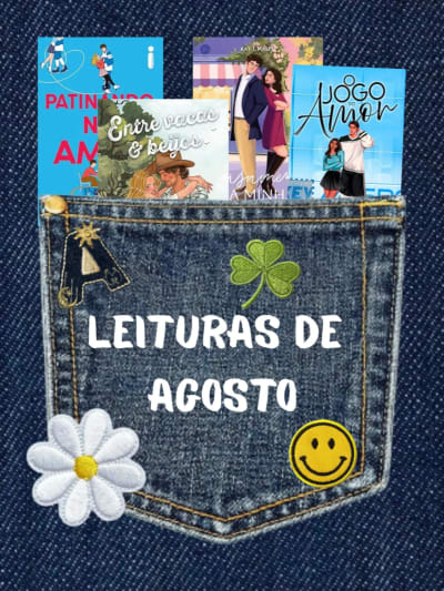 Em agosto tivemos patinadores no gelo, caubóis e um riquinho pra lá de apaixonante 🤍✨️ 4 romances fofos e divertidos que me deixaram com…