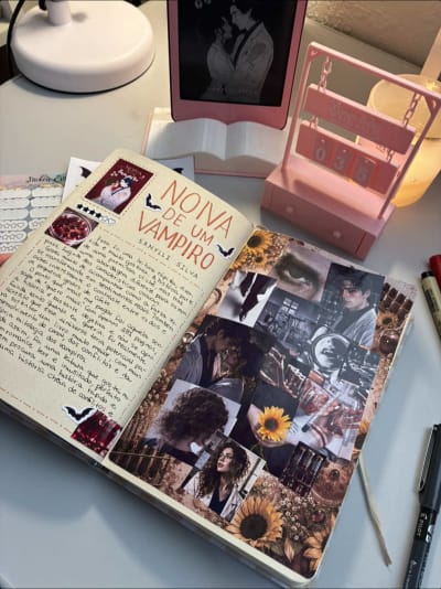 🧛🏻‍♂️🌻 Um noivado falso, um vampiro misterioso e uma história que me deixou querendo MUITO mais! #NoivaDeUmVampiro #RomanceParanormal…
