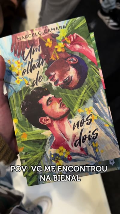 Vem conhecer meu livro no estande da Flyve! RUA A 80 #bienaldolivrosp #bienal2026 #bienaldolivro