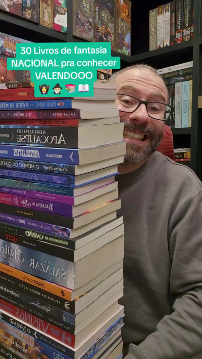 30 livros de fantasia/ficção nacionais pra você conhecer. Já leram algum? Conhecem outro pra entrar nessa lista? Hoje a lista está grande…