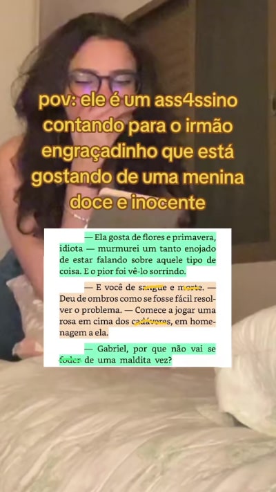amo esse livro 😂 #kindleunlimitedromance #livrohots #devilsnightseries #romancenacional