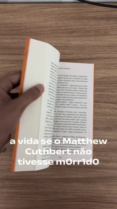 Nunca vou separar. . . . . . . #annedegreengables #annecome #bookbookbook #livrostiktok #booktok