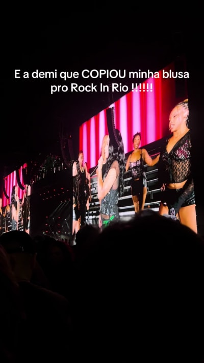Nós iguais eu morri #rockinrio #demilovato