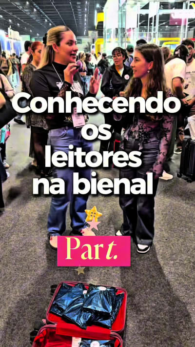 Conversando um pouco com vocês! 🥰💖📚📖 part. 1 #bienal #bienalsp #trendliteraria #BookTokBrasil #livros