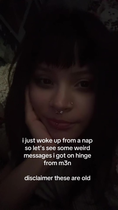 i've had these screenshots for a while bc they were diabolical #hinge #dating