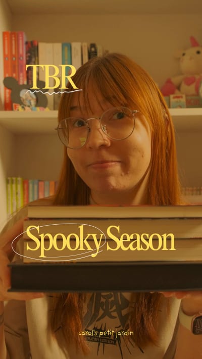 quem também tá animada pra spooky season? 🎃 apesar de não ser muito a pessoa da TBR, separei algumas leituras pra já entrar no clima…