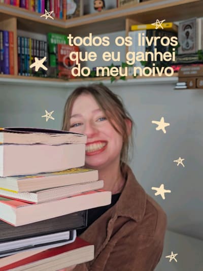 livros que ganhei do meu noivo esse ano!!!! #booktokbrasil #BookTok