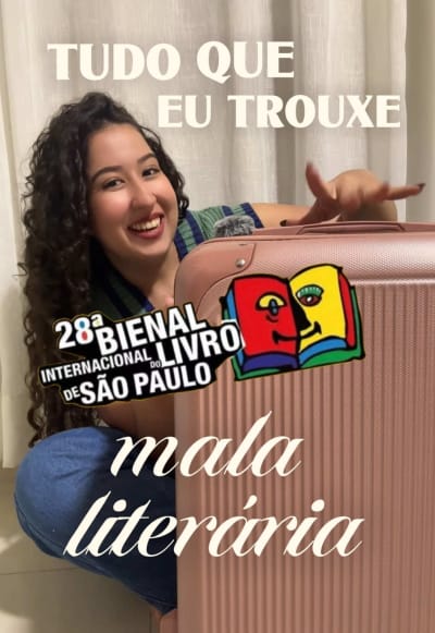 Tudo que eu trouxe na minha mala da Bienal Internacional do Livro de São Paulo📚💗 ->Eu não tinha contabilizado meus livros antes por isso…
