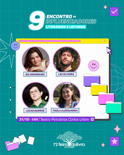 Já temos data e convidados confirmados para a 9ª edição do Encontro de Influenciadores Literários e Leitores Petrobras! A gente se vê no…