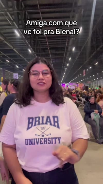 Mais uma Bienal juntinhas, já estou com saudades #booktokfyp #bienaldolivro #booktok