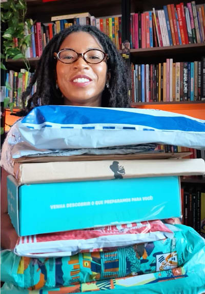 Recebidos acumulados 🎁 #livros #recebidos