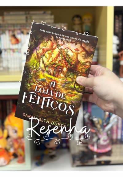 Resenha de A Loja de Feitiços - Sarah Beth Durst Editora: @editoraintrinseca 3,5⭐️ #livros #books #booktok #resenha #cozybooktok