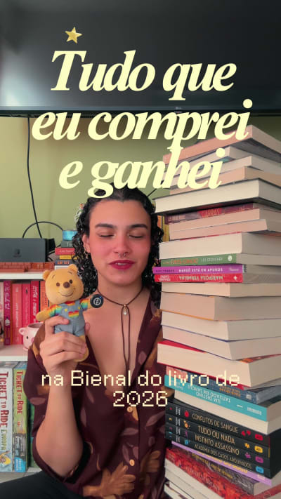 Tudo que eu comprei e ganhei na bienal de 2026 ✨#bienaldolivro #booktokbrasil