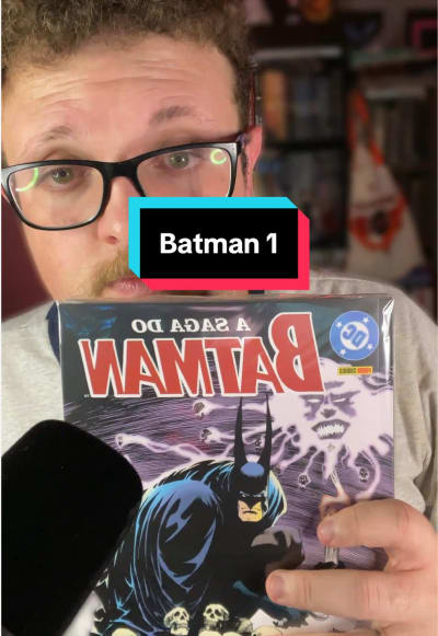 Esse foi o encadernado que me fez começar a levar o Batman a sério. 🦇 Você já leu? #comic #dccomics #dc #batman #quadrinhos