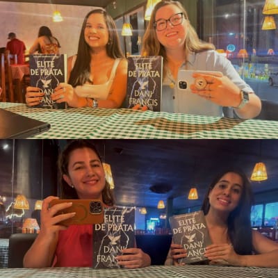 Encontro do clube do livro, sempre nos superando…Espero o mês todo por esse momento. 🙏🏻 Nossa leitura do mês foi Elite de Prata. A nota…