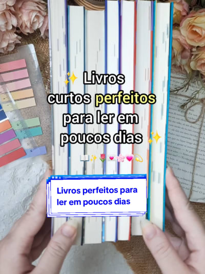 Livros perfeitos para ler em poucos dias #bookrecs #booktok #booktokbrasil #booktokfyp