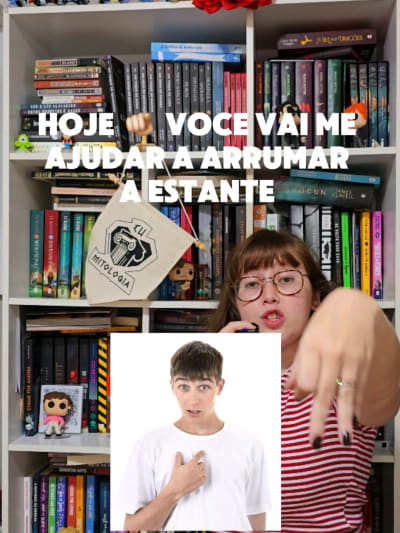 Vai ajudar sim, pode ir levantando 🤨☝🏻 #booktokbrasil #booktok #rotina #arrumandoaestantedelivros #vlog
