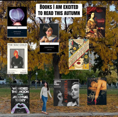 E com o outono, alguns livros na minha TBR, e algumas recomendações de livros no outono #booktok #bookrecommendations #booksforfall…