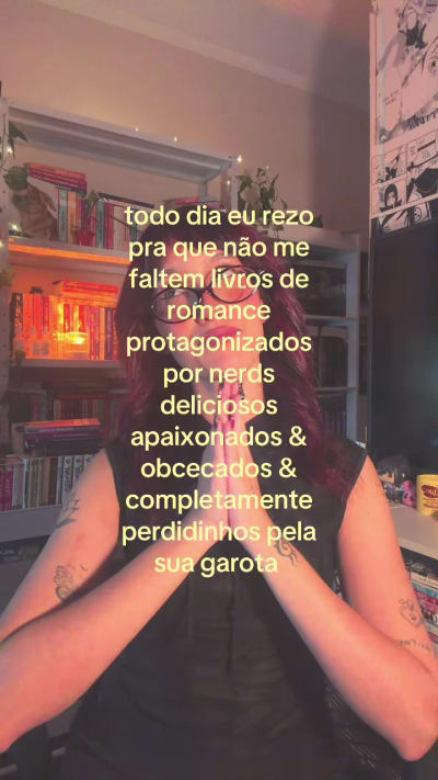 já tô em abstinência faz um mês desde que eu li o último pqp #booktok #booktokbrasil #nerds #livrosderomance