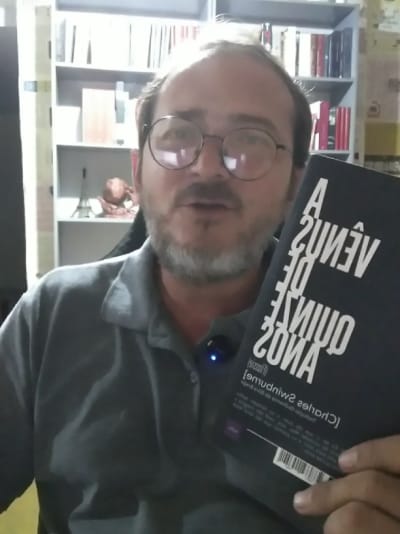 Livro "A Vênus de quinze anos" ou "Flossie", Charles Swinburne #livros #literaturamarginal #proibido #leiaparaserlivre #lucianodeassis