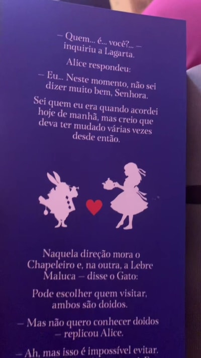 #booktok #booktokbrasil #tiktokshopbr1010 #alicenopaisdasmaravilhas #aliceinwonderland