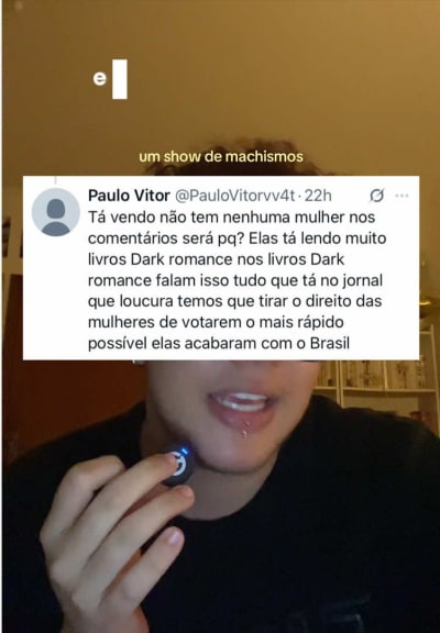 gravei esse vídeo antes da polêmica do ghostface da bienal, mas isso é só mais um acontecimento que nos mostrou como homens são capazes de…