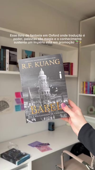 Em Babel, o que se perde na tradução se transforma em magia. E essa magia sustenta um império. ✨📚 Robin Swift é um jovem chinês que chega…