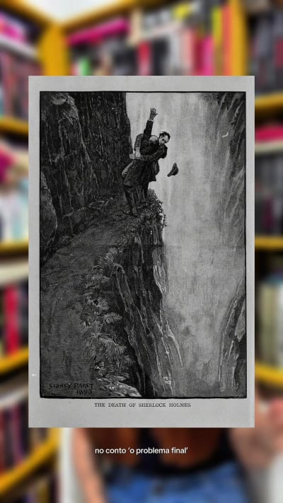 Arthur Conan Doyle o autor de Sherlock Holmes, detestava o personagem.. #booktokbrasil #sherlockholmes #literatura