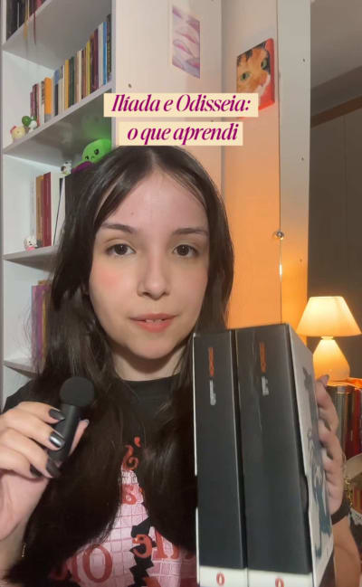 o que eu aprendi lendo Ilíada e Odisseia? <3 #livros #leitores #livrosclassicos #livrostiktok