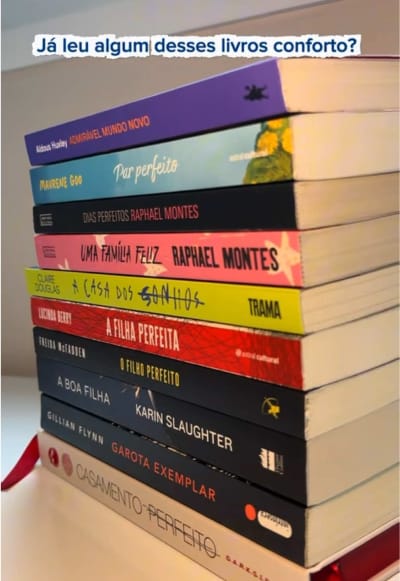Livros conforto onde tudo é um mar de rosas🌹 Aqui vai algumas dicas de leituras para relaxar, onde tudo é perfeito haha #leitura…