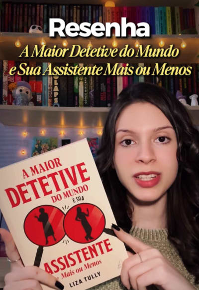 Resenha | A Maior Detetive do Mundo e Sua Assistente Mais ou Menos é o novo cozy mystery lançado recentemente pela @Editora Jangada com…