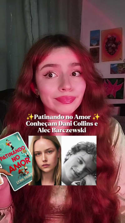Dani Collins e Alec Barczewski estão entre nós 😭🙌🏻✨ Livro/Adaptação: Patinando no Amor - Lynn Painter (+14) ✨📖;) #lynnpainter…