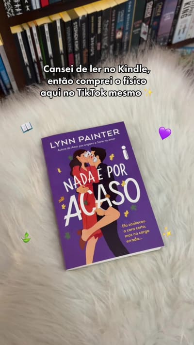 A edição física mais fofa 💜✨ #livros #booktokbrasil #leitores #livrosderomance