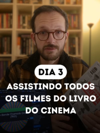 Dia 3 assistindo todos os filmes do Livro do Cinema! Dessa vez o filme foi Um Bonde Chamado Desejo, de 1951, um clássico com Vivien Leigh…