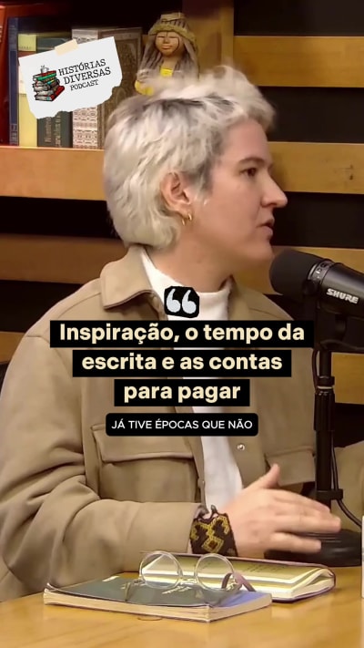 Inspiração, o tempo da escrita e as contas para pagar “É uma conta difícil de fechar” ⁠Júlia de Carvalho Hansen @julia.c.hansen Nossas…