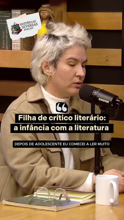 Filha de crítico literário: a infância com a literatura “Eu me tornei poeta roubando os livros dele” ⁠Júlia de Carvalho Hansen…