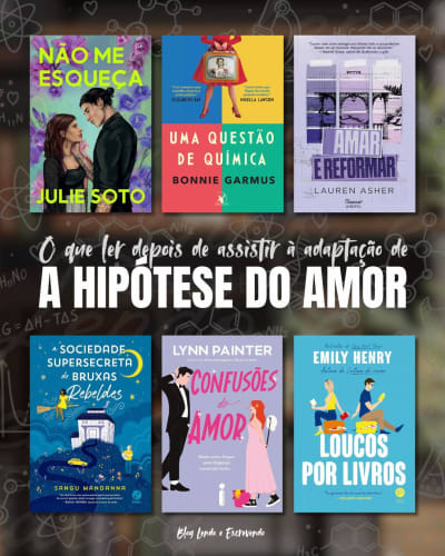 💕 Terminou “A Hipótese do Amor” e não sabe o que ler a seguir? Aqui vão algumas dicas! 📚✨ #bookrecommendations #thelovehypothesis