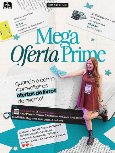 O Mega Oferta Prime tá chegando e vai acontecer entre os dias 5 e 11 de outubro, já anota a data!📅 Lá no meu GRUPO de ofertas eu sempre…