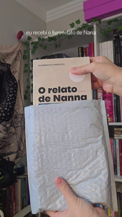 Unboxing de O relato de Nana, do autor Humberto Pimentel, em leitura coletiva com a Lc Comunicação! Sinopse no vídeo ✨️ #unboxing…