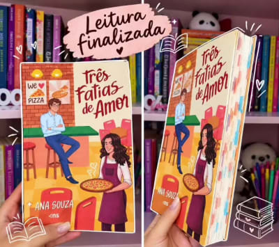Leitura finalizada: Três fatias de amor vem anotar no meu caderno comigo? 🚨 pode conter Spoller 🚨 Li com minha amiga: @Bru Ferreira |…