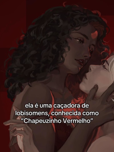foi aqui que pediram uma releitura de chapeuzinho vermelho? #booktokbrasil #livrostiktok #sapphicbooks #wlw