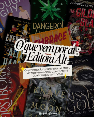 📚✨ AS PRÓXIMAS NOVIDADES DA ALT FORAM REVELADAS! A @Bienal do Livro de São Paulo acabou, mas as novidades estão LONGE de terminar! 👀📚💥…